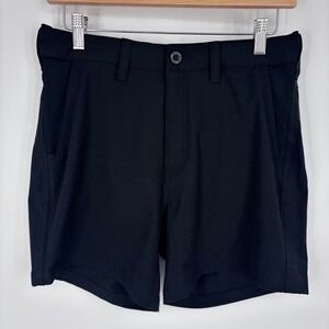 Huk Pursuit Shorts Womens Small Black Performance Hiking Fishing Outdoor